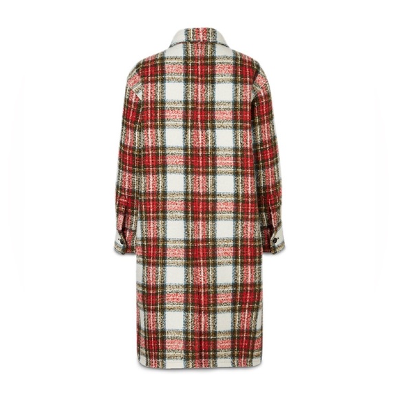 NWT Allsaints Nia Check Coat - Picture 6 of 10